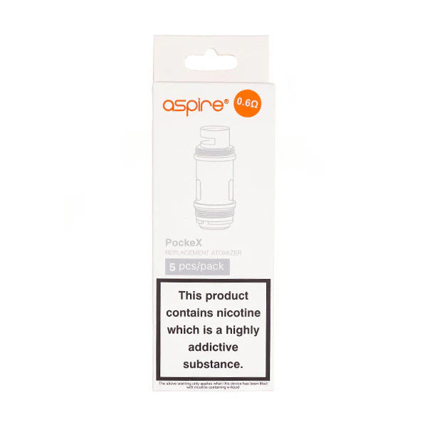 PockeX Coils - 5 Pack by Aspire