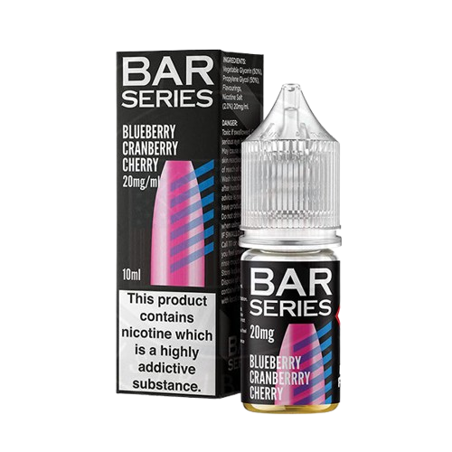 Blueberry Cranberry Cherry Nic Salts E-Liquid by Bar Series