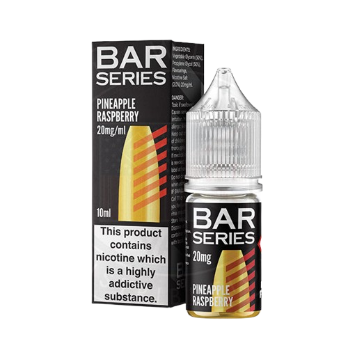 Pineapple Raspberry Nic Salts E-Liquid by Bar Series