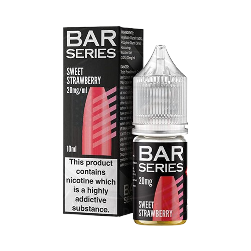 Sweet Strawberry Nic Salts E-liquid By Bar Series