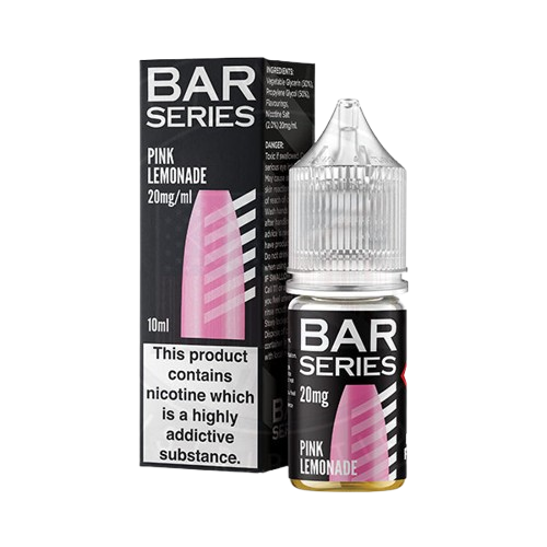 Pink Lemonade Nic Salts E-Liquid by Bar Series