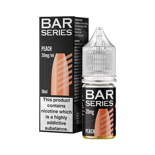 Peach Nic Salts E-Liquid by Bar Series
