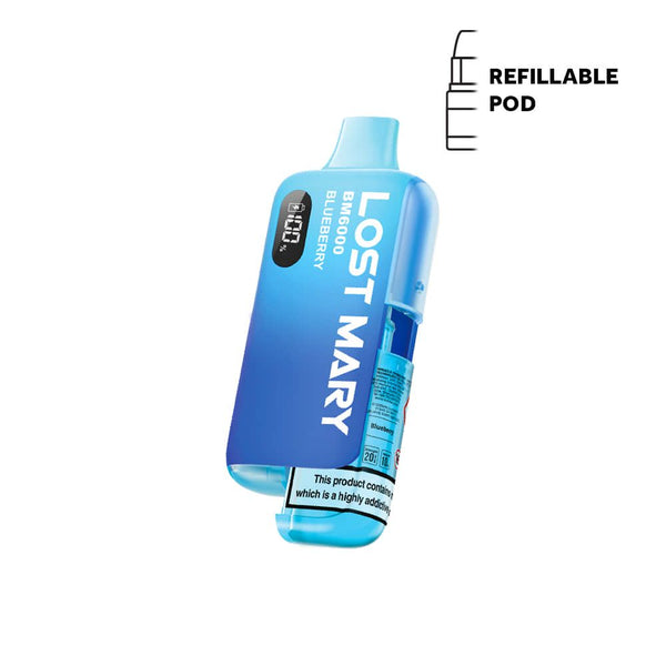 Lost Mary BM6000 Prefilled Pod 20mg Blueberry