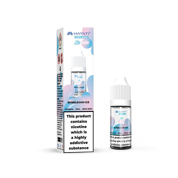 Bubblegum Ice Nic Salt E-Liquid  Pro Max 10ml by Hayati