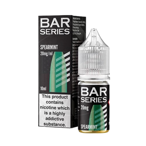 Spearmint Nic Salts E-Liquid by Bar Series