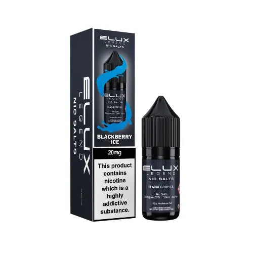 Blackberry Ice Nic Salt E-Liquid 10ml by Elux Legend