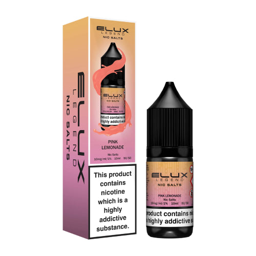 Pink Lemonade Nic Salt E-Liquid 10ml by Elux Legend
