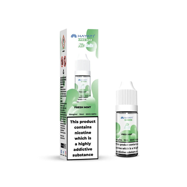 Fresh Mint Nic Salt E-liquid Pro Max 10ml by Hayati