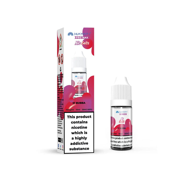 Hubba Bubba Nic Salt E-Liquid Pro Max 10ml by Hayati