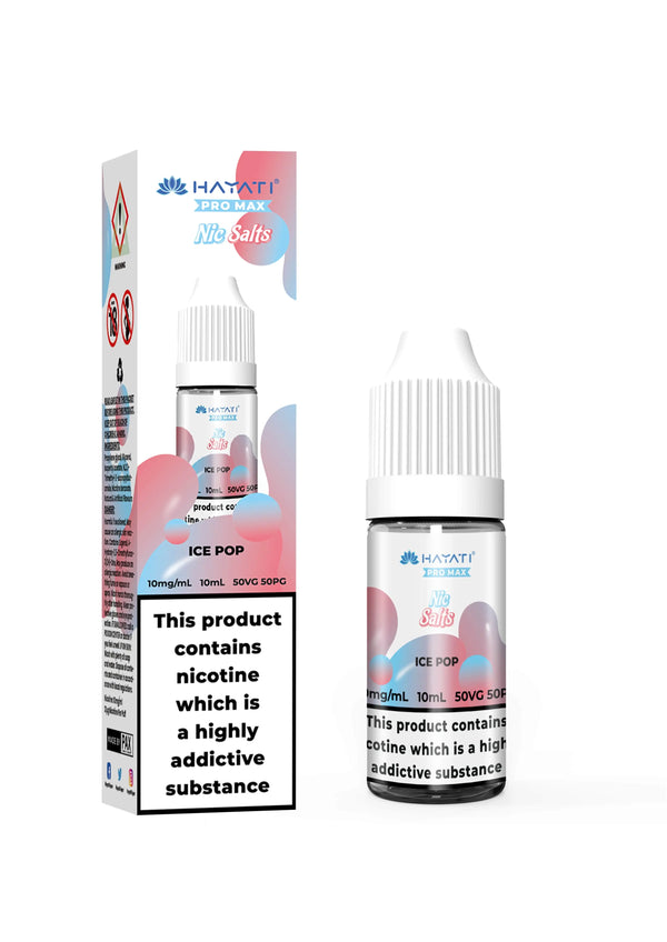 Ice Pop Nic Salt E-Liquid Pro Max 10ml by Hayati