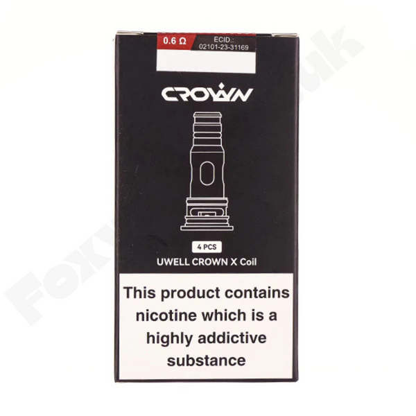 Uwell Crown X Replacement Coils 4 Pack