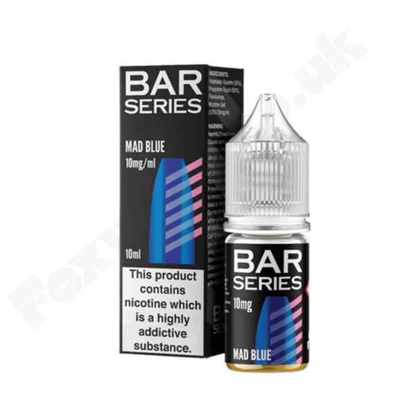 Mad Blue Nic Salts  E-Liquid by Bar Series