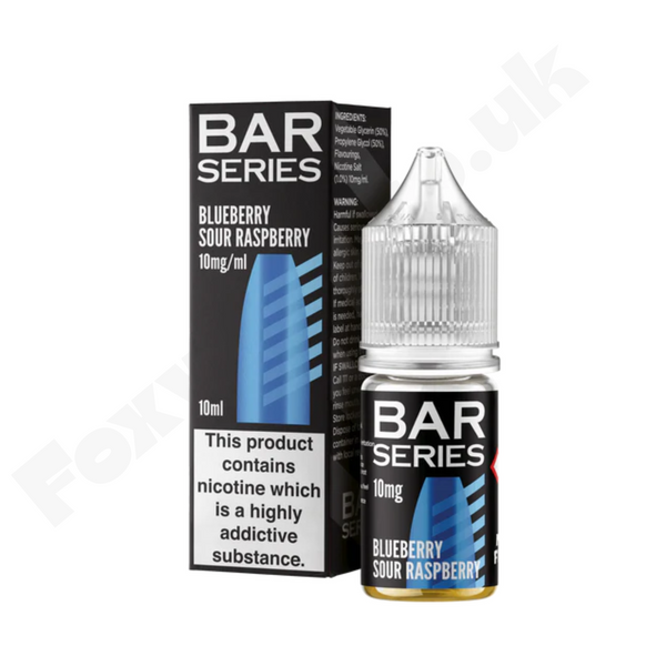 Blueberry Sour Raspberry Nic Salts  E-Liquid by Bar Series