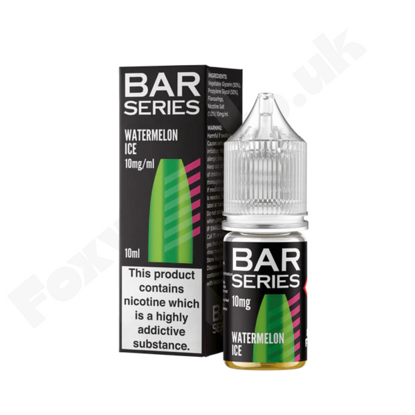 Watermelon Ice Nic Salts  E-Liquid by Bar Series