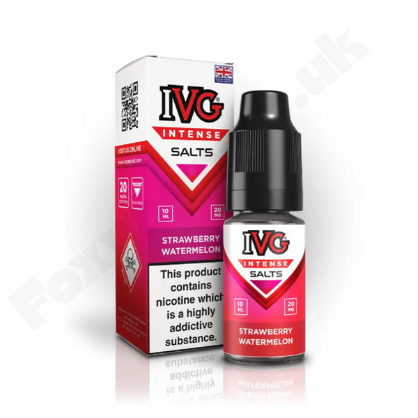 Strawberry Watermelon Nic Salt E-Liquid 10ml by IVG Intense