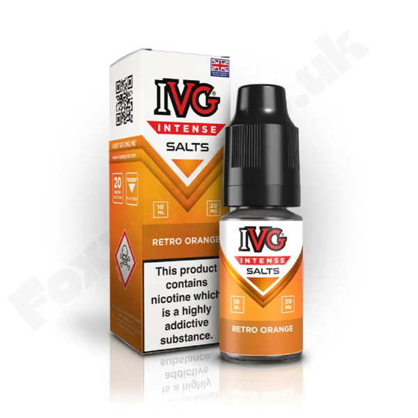Retro Orange Nic Salt E-Liquid 10ml by IVG Intense