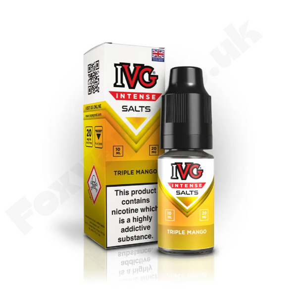 Triple Mango Nic Salt E-Liquid10ml by IVG Intense