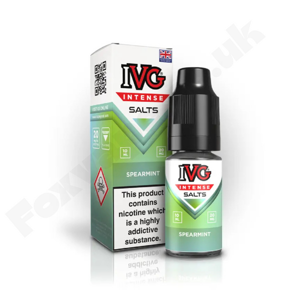 Spearmint Nic Salt E-Liquid 10ml by IVG Intense