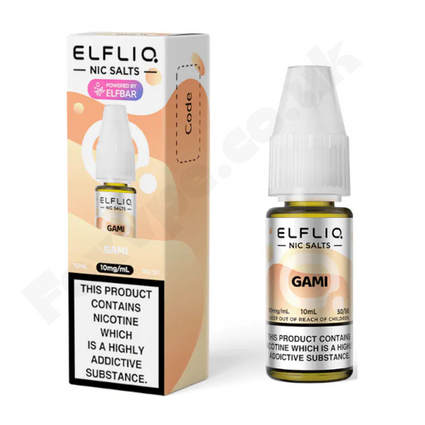 ElfLiq Gami Nic Salts 10ml E-liquid by ELF BAR
