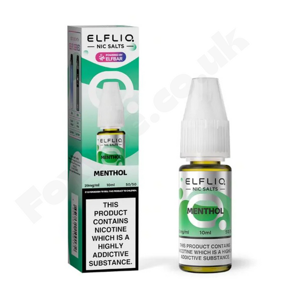 Menthol ElfLiq Nic Salts - 10ml by ELFBAR