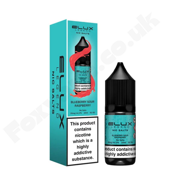 Blueberry Sour Raspberry Nic Salt E-Liquid 10ml by Elux Legend