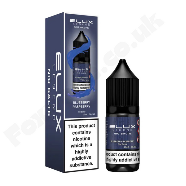 Blueberry Raspberry Nic Salt E-Liquid 10ml by Elux Legend