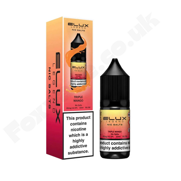 Triple Mango Nic Salt E-Liquid 10ml by Elux Legend