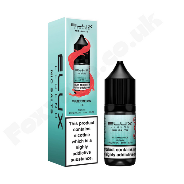 Watermelon Ice Nic Salt E-Liquid 10ml by Elux Legend