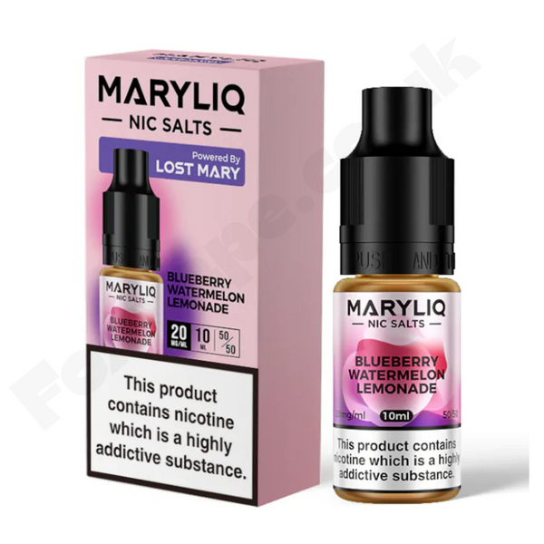 Lost Mary MARYLIQ Nic Salts Blueberry Watermelon Lemonade - 10ml