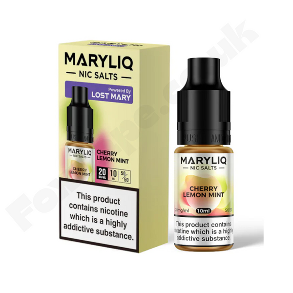 Lost Mary MARYLIQ Nic Salts Cherry Lemon Mint  10ml