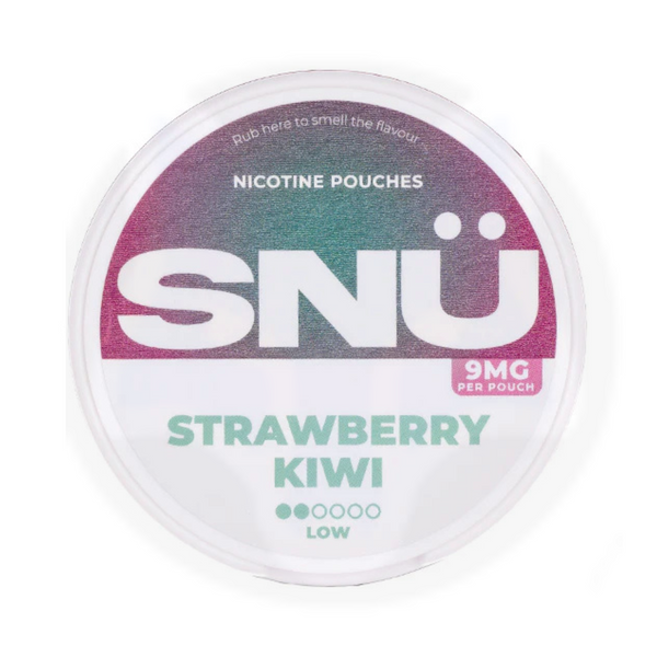 Strawberry Kiwi Nicotine Pouches by SNÜ