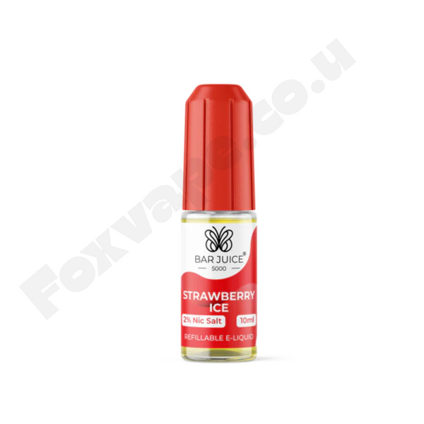 Strawberry Ice Nic Salt by Bar Juice 5000