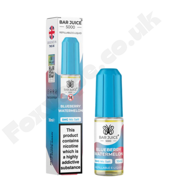 Blueberry Watermelon Nic Salt by Bar Juice 5000