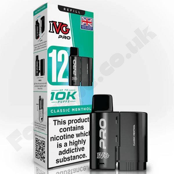 Ivg Pro 12 Prefilled Pods