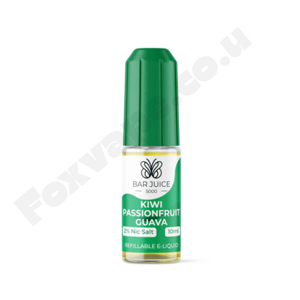 Kiwi Passionfruit Guava Nic Salt by Bar Juice 5000