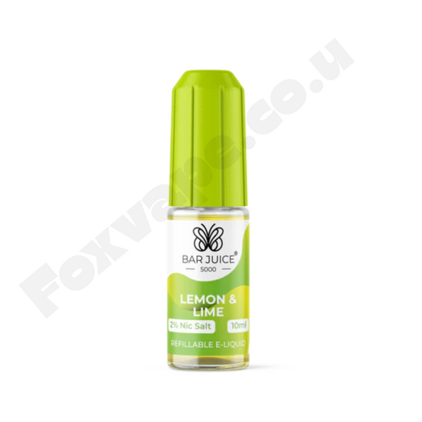 Lemon & Lime Nic Salt by Bar Juice 5000