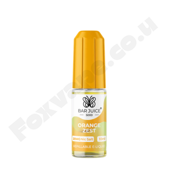 Orange Zest Nic Salt by Bar Juice 5000