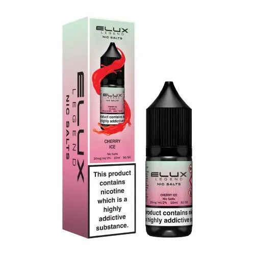 Cherry Ice Nic Salt E-Liquid Salts 10ml by Elux Legend