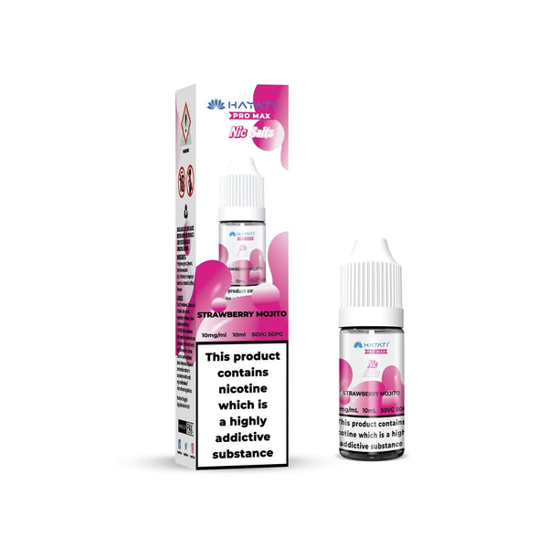 Strawberry Mojito Nic Salt E-liquid Pro Max 10ml by Hayati