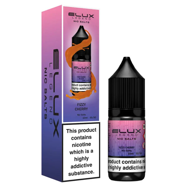 Fizzy Cherry Nic Salt E-Liquid 10ml by Elux Legend