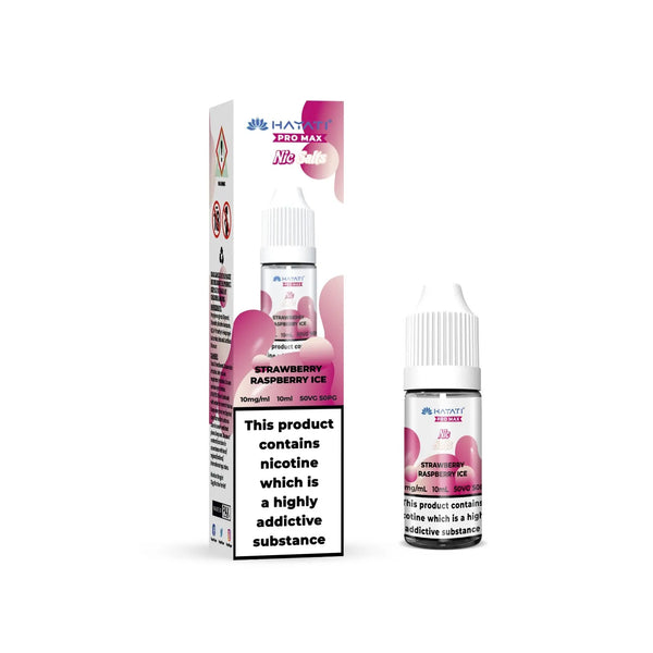 The Crystal Pro Max Nic Salts – Strawberry Raspberry Ice – 10ml by Hayati